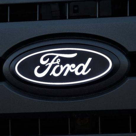 2011-2026+ Ford Super Duty Illuminated LED Grill Emblem Logo Badge - AutoLEDTech.com