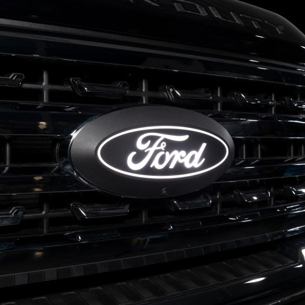 2011-2026+ Ford Super Duty Illuminated LED Grill Emblem Logo Badge - AutoLEDTech.com