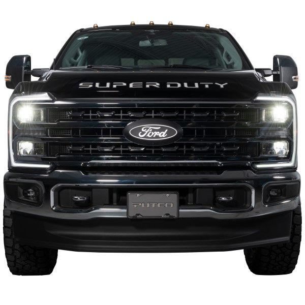 2011-2026+ Ford Super Duty Illuminated LED Grill Emblem Logo Badge - AutoLEDTech.com