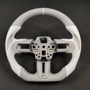 2005-2014 Ford Mustang Carbon Fiber Steering Wheel - AutoLEDTech.com
