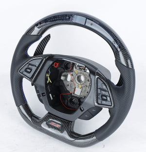 2016-2024 Chevrolet Camaro Custom Carbon Fiber Steering Wheel - AutoLEDTech.com