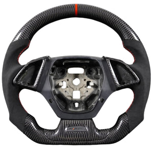 2016-2024 Chevrolet Camaro Custom Carbon Fiber Steering Wheel - AutoLEDTech.com