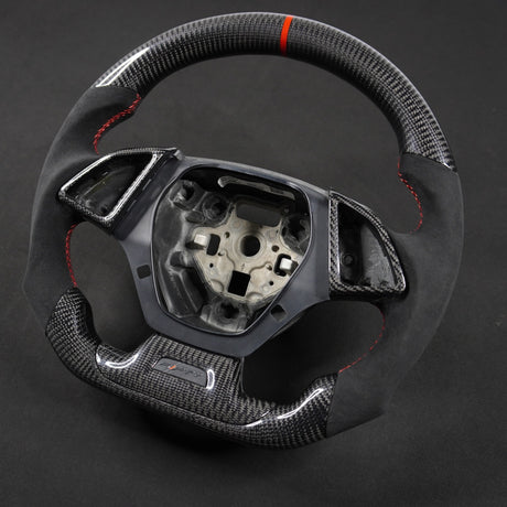 2016-2024 Chevrolet Camaro Custom Carbon Fiber Steering Wheel - AutoLEDTech.com
