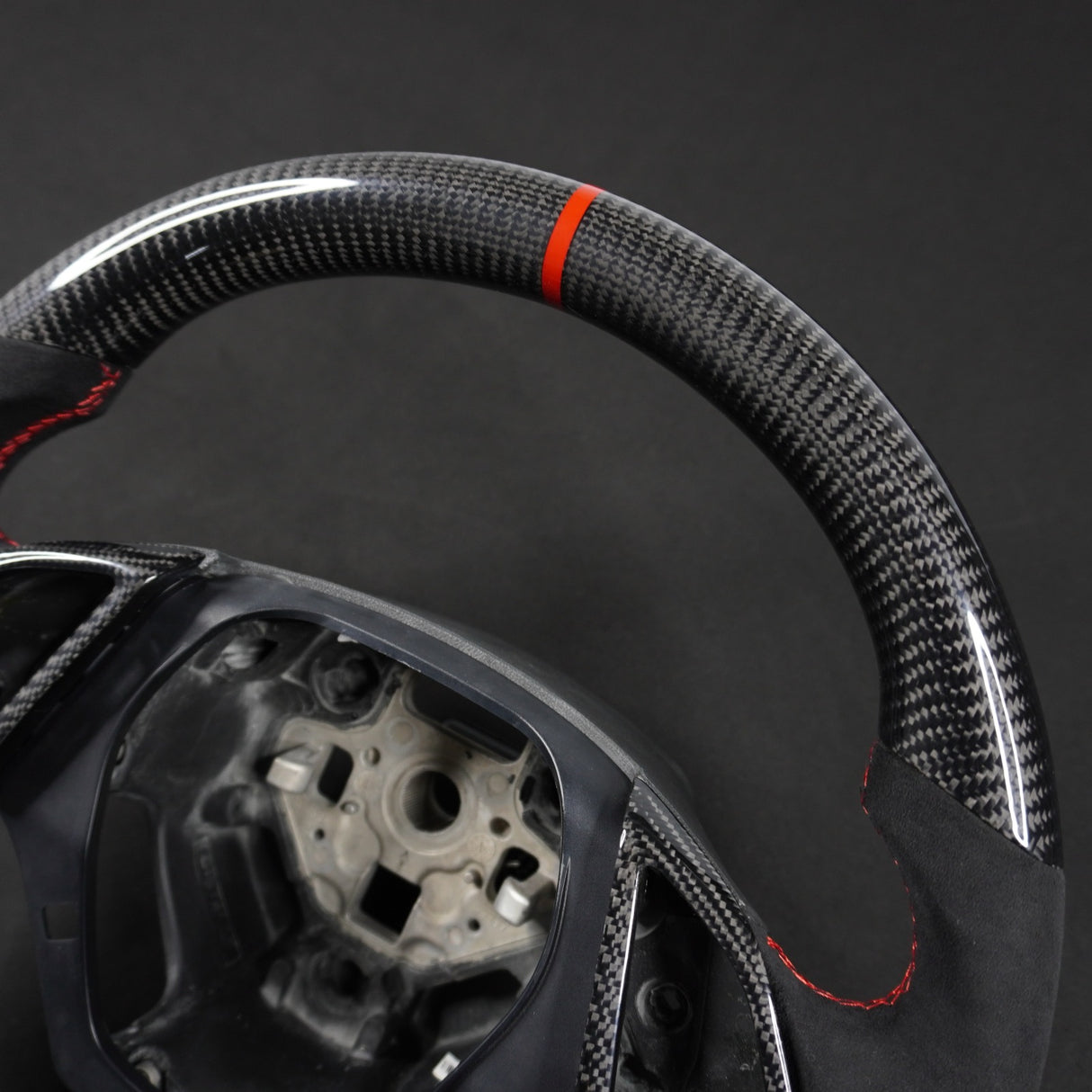 2016-2024 Chevrolet Camaro Custom Carbon Fiber Steering Wheel - AutoLEDTech.com