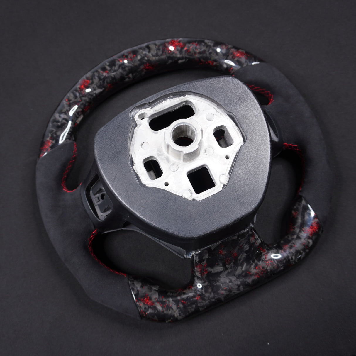 2016-2024 Chevrolet Camaro Custom Carbon Fiber Steering Wheel - AutoLEDTech.com