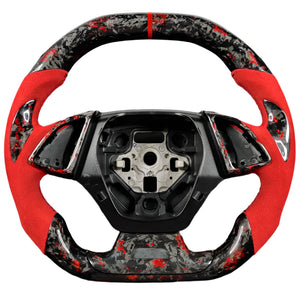 2016-2024 Chevrolet Camaro Custom Carbon Fiber Steering Wheel - AutoLEDTech.com