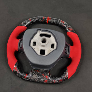 2016-2024 Chevrolet Camaro Custom Carbon Fiber Steering Wheel - AutoLEDTech.com