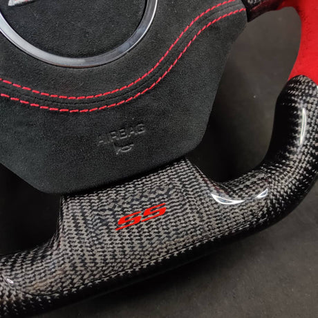 2016-2024 Chevrolet Camaro Custom Carbon Fiber Steering Wheel - AutoLEDTech.com