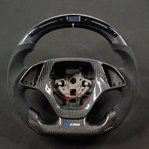 2012-2015 Trans Am Camaro Firebird Custom Carbon Fiber Steering Wheel - AutoLEDTech.com