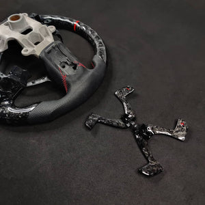 2021-2026+ Ram TRX 1500 Custom Carbon Fiber Steering Wheel - AutoLEDTech.com