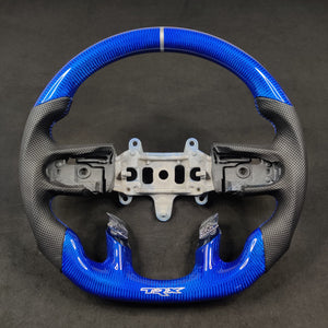 2021-2026+ Ram TRX 1500 Custom Carbon Fiber Steering Wheel - AutoLEDTech.com