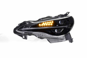 2012-2020 FRS GT86 BRZ RGBW Flow Series XB LED DRL Headlights - AutoLEDTech.com