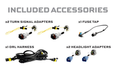 2012-2020 FRS GT86 BRZ RGBW Flow Series XB LED DRL Headlights - AutoLEDTech.com