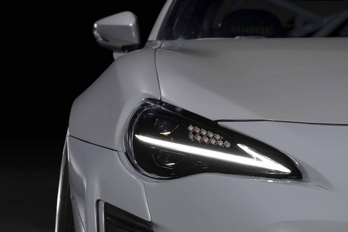 2012-2020 FRS GT86 BRZ XB LED DRL Headlights - AutoLEDTech.com