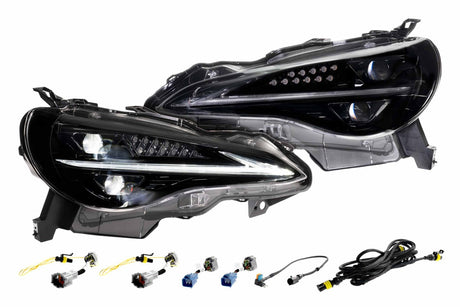 2012-2020 FRS GT86 BRZ XB LED DRL Headlights - AutoLEDTech.com