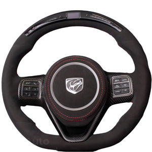 1996-2010 Dodge Viper Custom Carbon Fiber LED Steering Wheel - AutoLEDTech.com