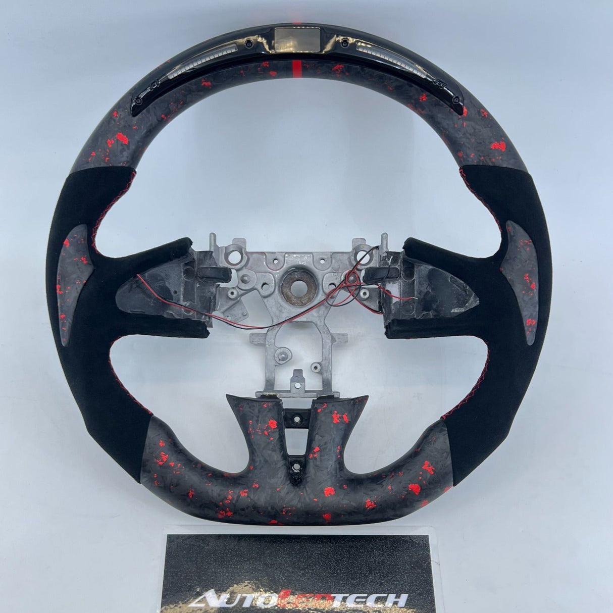 2013-2024 Infiniti Q50 Q60 Custom Carbon Fiber Steering Wheel - AutoLEDTech.com