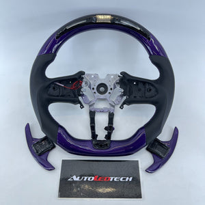 2013-2024 Infiniti Q50 Q60 Custom Carbon Fiber Steering Wheel - AutoLEDTech.com