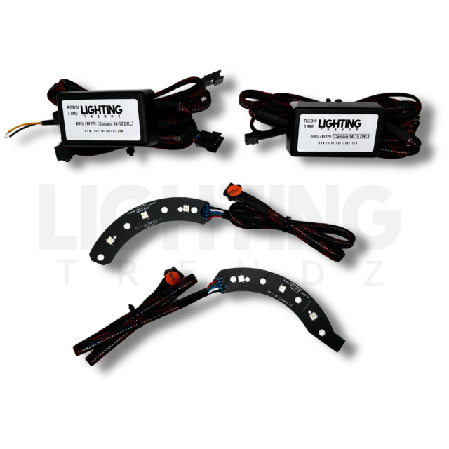 2014-2015 Chevrolet Camaro RS SS RGBW LED DRL Boards - AutoLEDTech.com