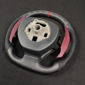 2014-2019 C7 Corvette Carbon Fiber Steering Wheel w/ LED RPM Display - AutoLEDTech.com