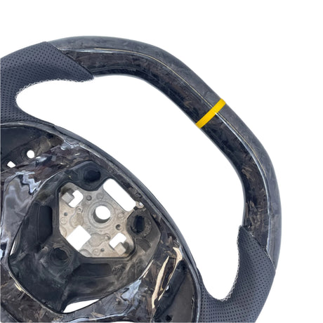 2014-2019 C7 Corvette Carbon Fiber Steering Wheel w/ LED RPM Display - AutoLEDTech.com