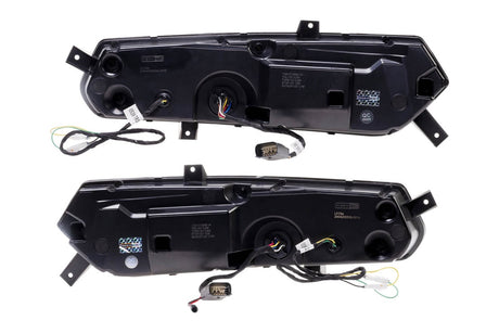 2014-2019 C7 Corvette Red Smoked XB LED Tail Lights Assemblies - AutoLEDTech.com