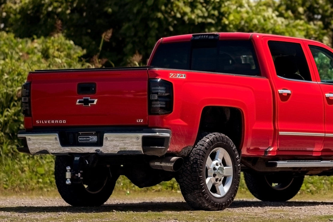 2014-2019 Chevrolet Silverado Red or Smoked LED Tail Lights - Fits all models - AutoLEDTech.com
