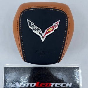 2014-2019 Chevrolet C7 Corvette Custom Airbag Cover - AutoLEDTech.com