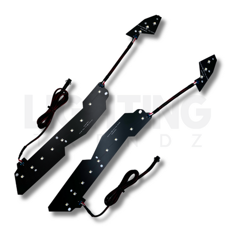2014-2019 Chevy C7 Corvette RGBW Flow Series LED DRL Boards - AutoLEDTech.com