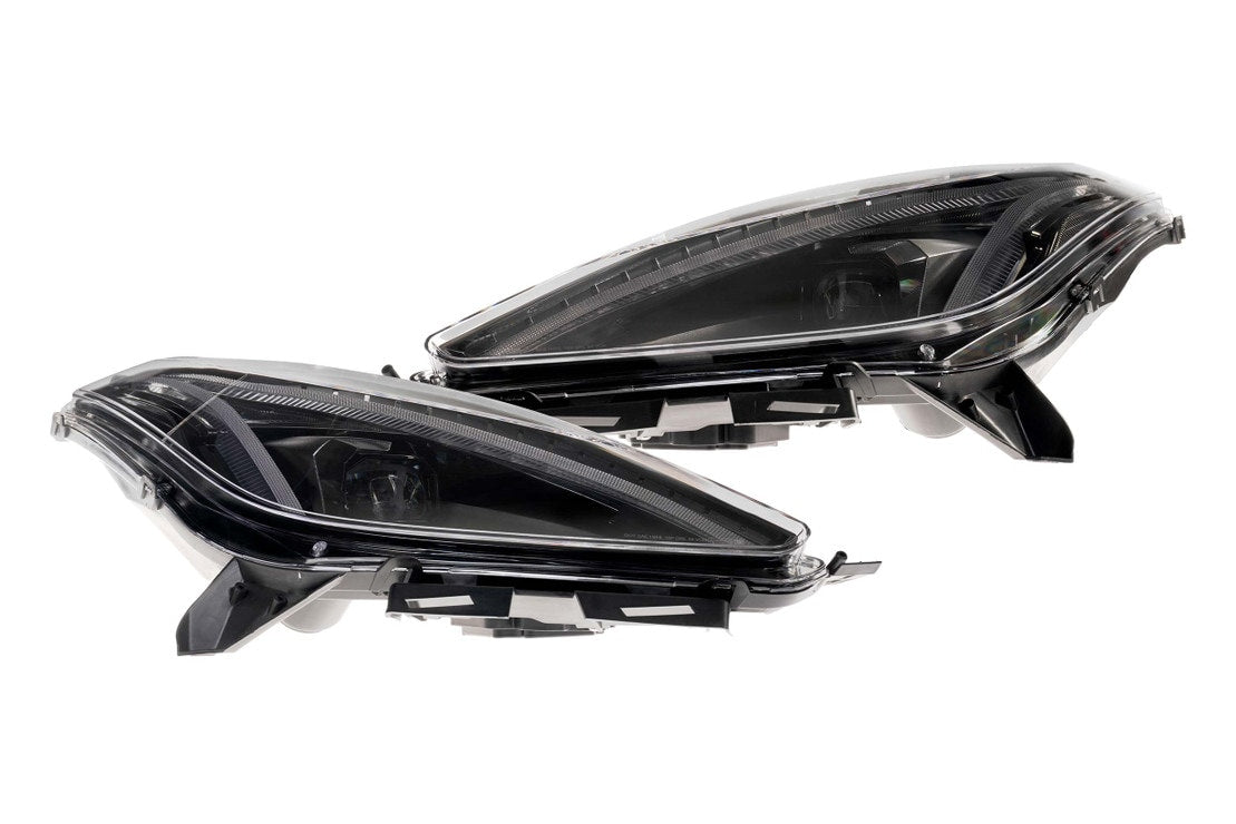2014-2019 Chevy Corvette FACELIFT LED DRL Projector Headlights - C8 Design - AutoLEDTech.com