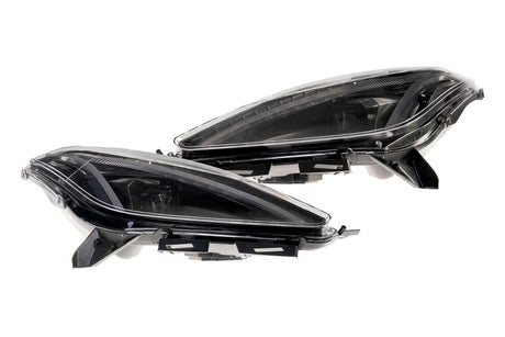 2014-2019 Chevy Corvette FACELIFT LED DRL Projector Headlights - C8 Design - AutoLEDTech.com