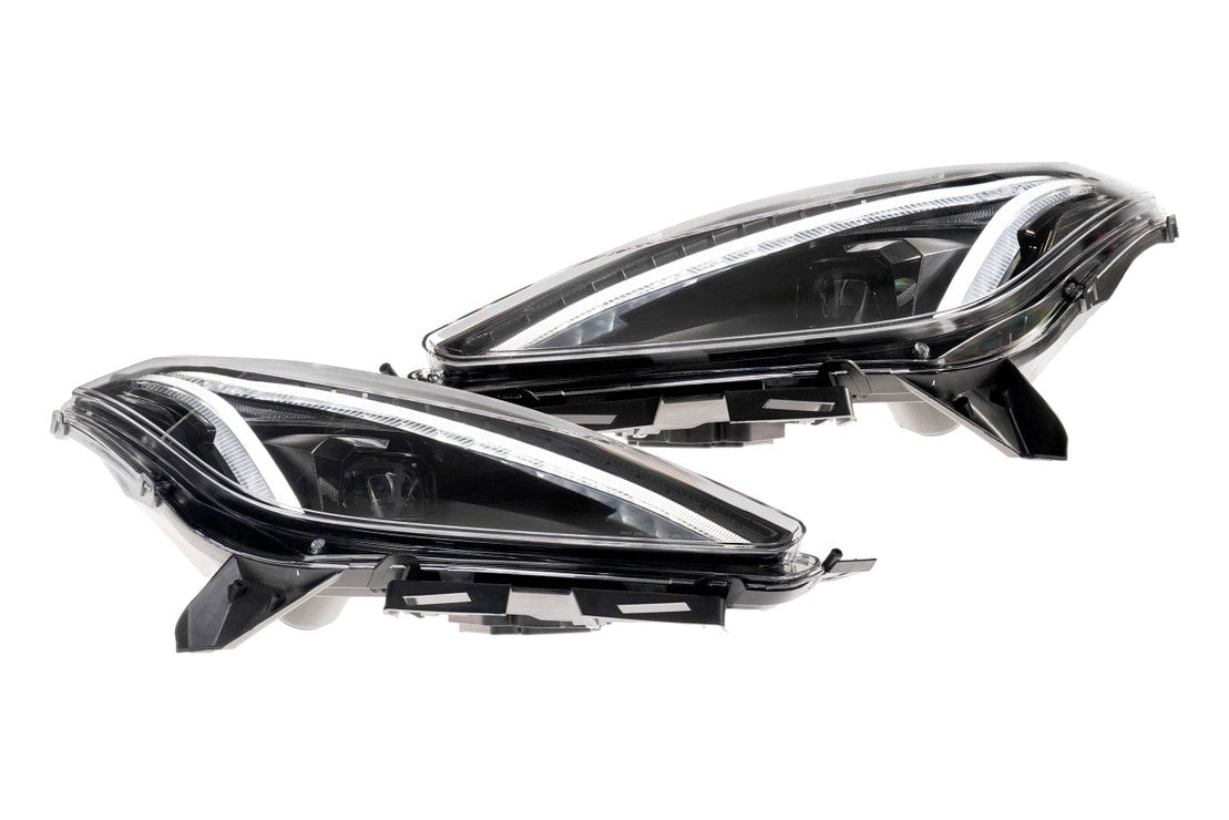 2014-2019 Chevy Corvette FACELIFT LED DRL Projector Headlights - C8 Design - AutoLEDTech.com