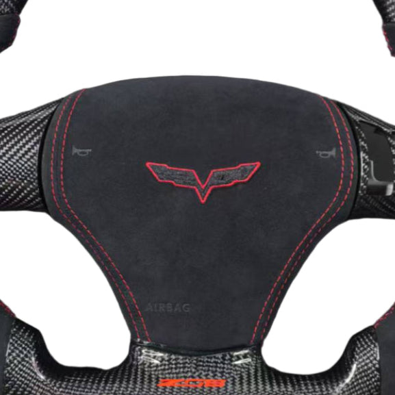 2006-2013 Chevy C6 Corvette RGB LED Custom Airbag Cover - AutoLEDTech.com