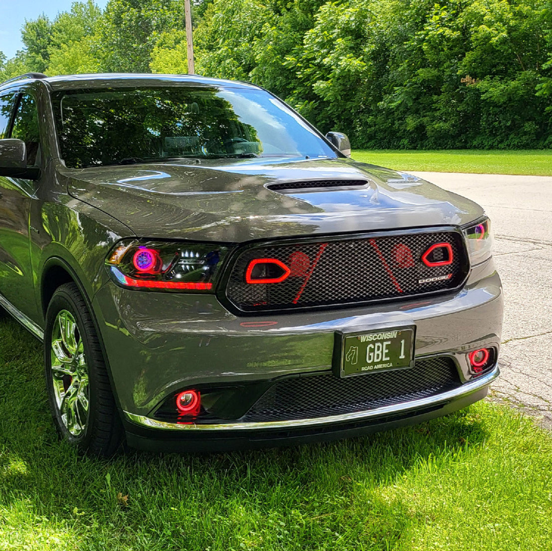 2014-2020 Dodge Durango RGBW Flow Series LED DRL Boards Kit - AutoLEDTech.com
