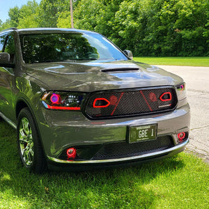 2014-2020 Dodge Durango RGBW Flow Series LED DRL Boards Kit - AutoLEDTech.com
