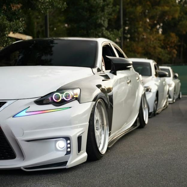 2014-2020 Lexus IS 300 350 RGBW Flow Series LED DRL Boards - AutoLEDTech.com