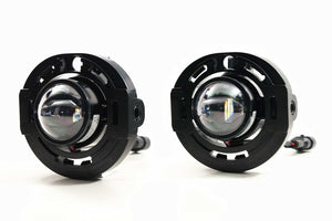 2014-2022 Jeep Grand Cherokee XB LED DRL Projector Headlights - AutoLEDTech.com