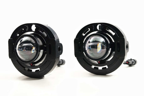 2014-2022 Jeep Grand Cherokee XB LED DRL Projector Headlights - AutoLEDTech.com