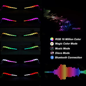 2014-2024 Infiniti Q50 Flow Series RGB LED Bumper Lights - AutoLEDTech.com