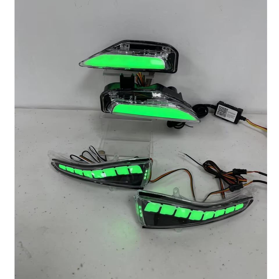 2014-2024 Infiniti Q50 Flow Series RGB LED Bumper Lights - AutoLEDTech.com