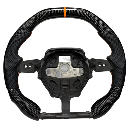 2014-2024 Lamborghini Huracan Custom Carbon Fiber Steering Wheel - AutoLEDTech.com