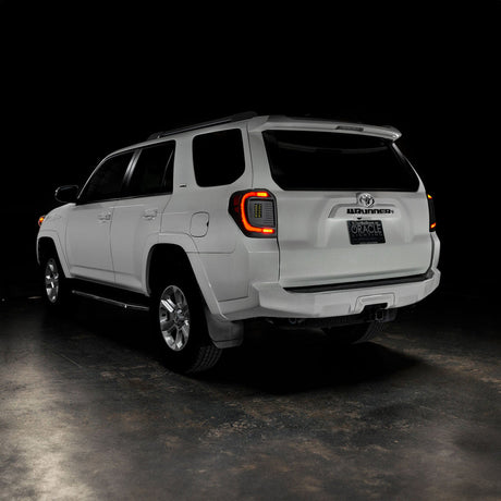 2014-2024 Toyota 4Runner Red Smoked LED Flush Mount Tail Lights - AutoLEDTech.com