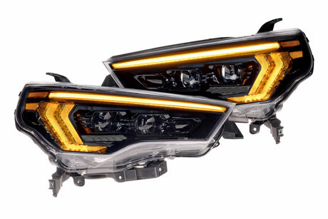 2014-2024 Toyota 4Runner XB EVO HYBRID LED DRL Headlights - AutoLEDTech.com