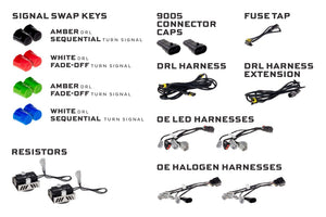 2014-2024 Toyota 4Runner XB EVO LED DRL Headlights - AutoLEDTech.com