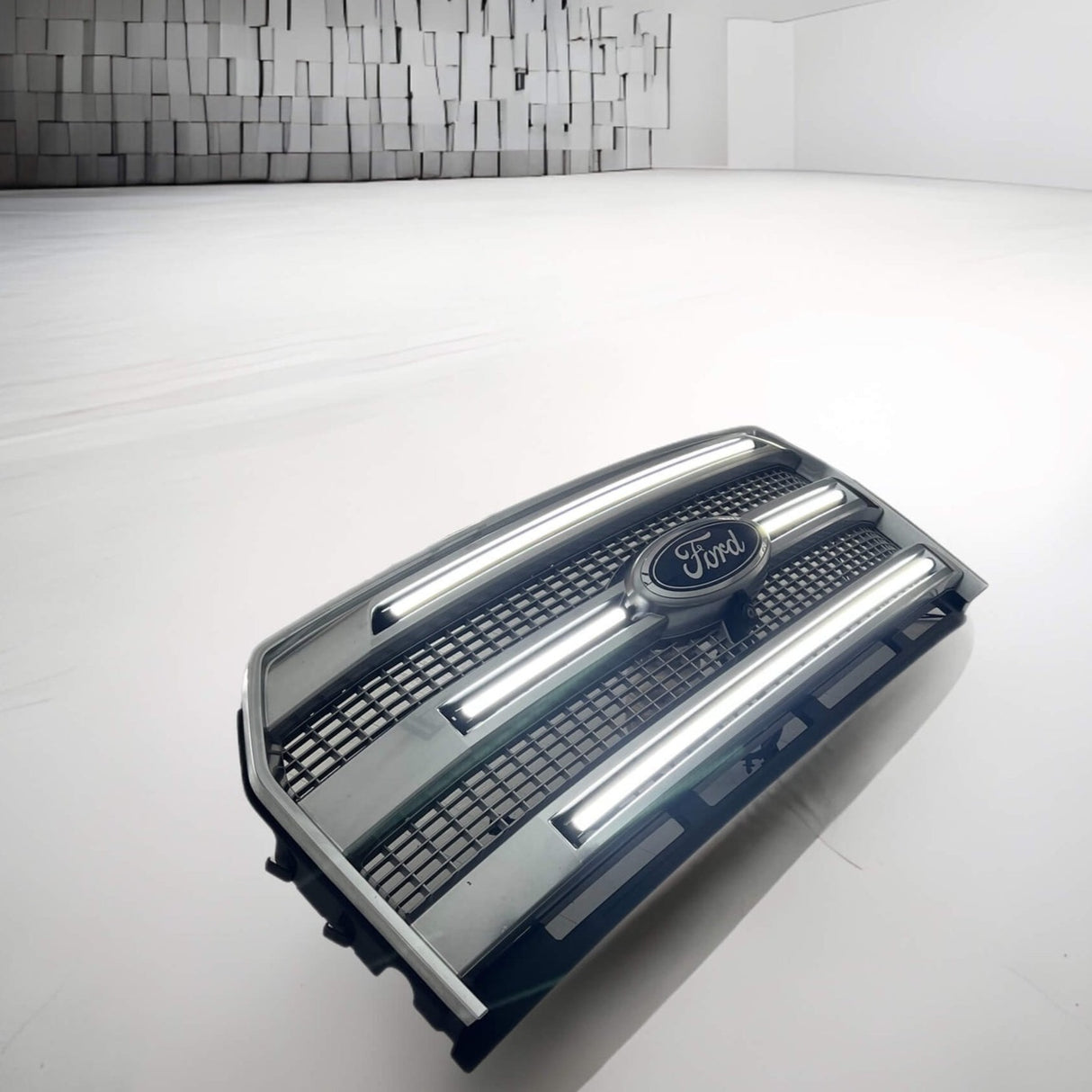 2015-2017 Ford F150 Platinum LED Grill Accent Lights Bar Kit - AutoLEDTech.com