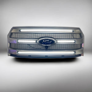 2015-2017 Ford F150 Platinum LED Grill Accent Lights Bar Kit - AutoLEDTech.com