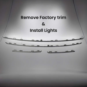 2015-2017 Ford F150 Platinum LED Grill Accent Lights Bar Kit - AutoLEDTech.com