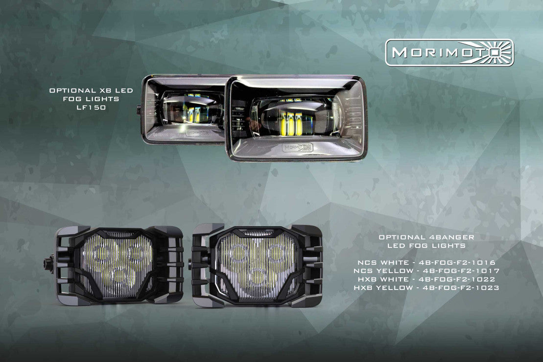 2015-2017 Ford F150 & Raptor XB LED DRL Projector Headlights - AutoLEDTech.com