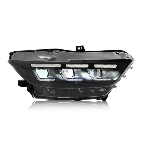 2015-2017 Ford Mustang S650 Style LED DRL Headlights - AutoLEDTech.com