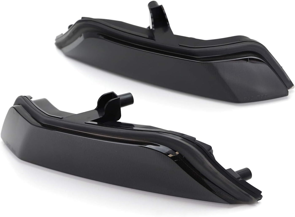 2015-2017 Ford Mustang Smoked Clear Sequential Switchback LED Side Marker Lights - AutoLEDTech.com